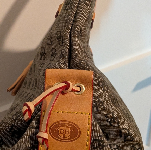 Dooney & Bourke Mini Signature Tassel Tote - Picture 13 of 15